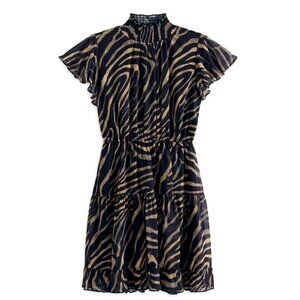 Few Moda Lluvia Flutter Sleeve Dress